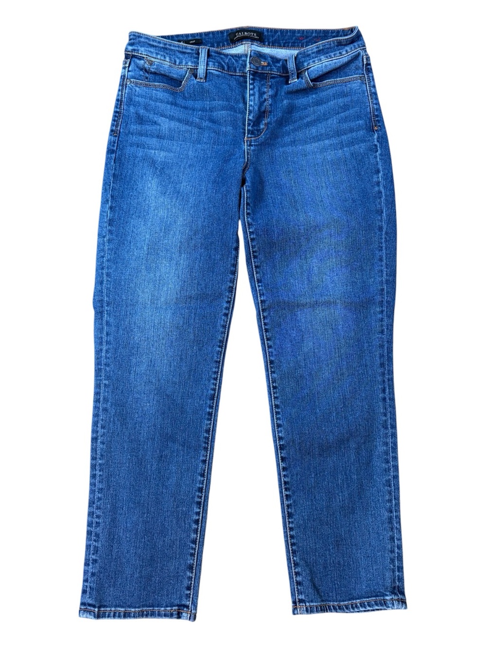 Talbots Flawless Five-Pocket Crop Jeans. Size 6